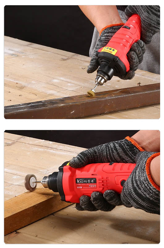 Brushless Lithium Electric 6mm Cordless Die Grinder with Upgraded Performance, Enhanced Safety & Durability, and Extended Shaft.
