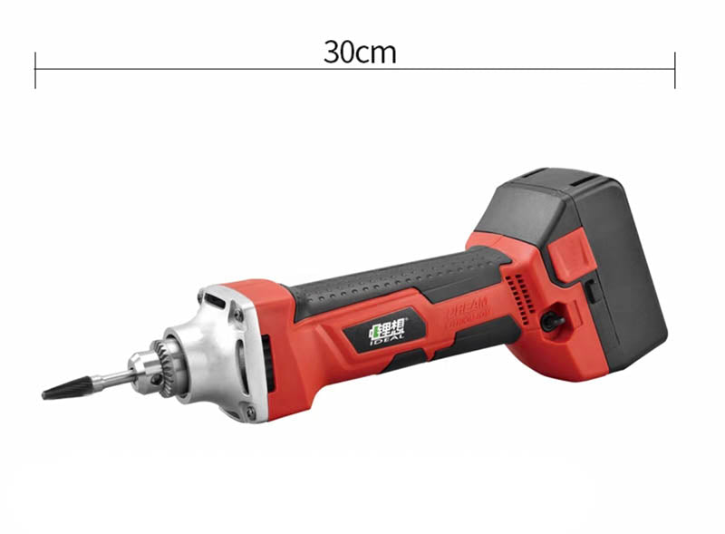 Compact 21V Rechargeable Lithium-ion Electric Straight Grinder for Stone Engraving, Jade Carving, Metal Polishing