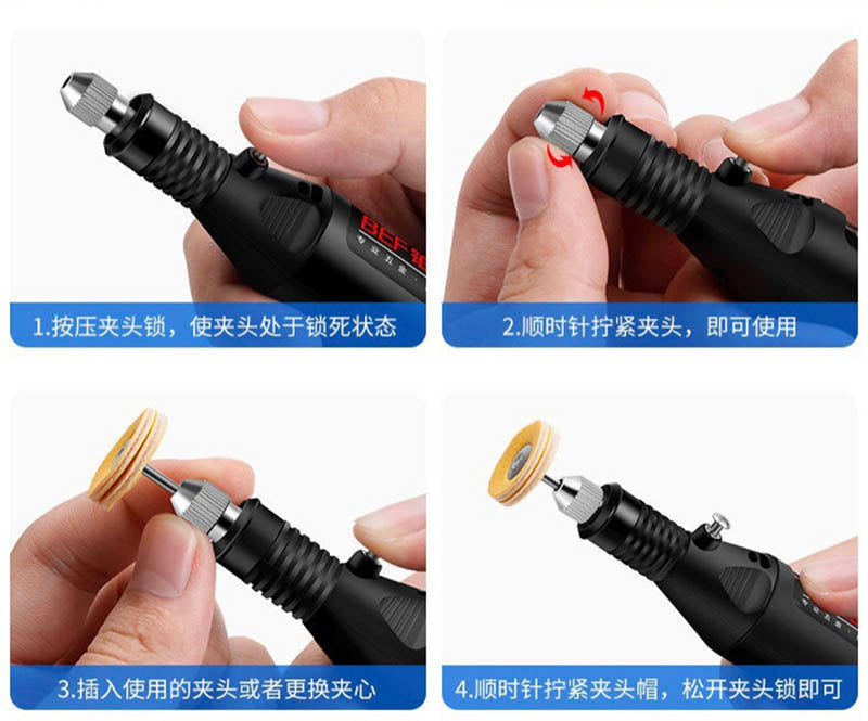 Mini Electric Carving Tool for Wood, Stone, Metal, Plastic with High Power Output