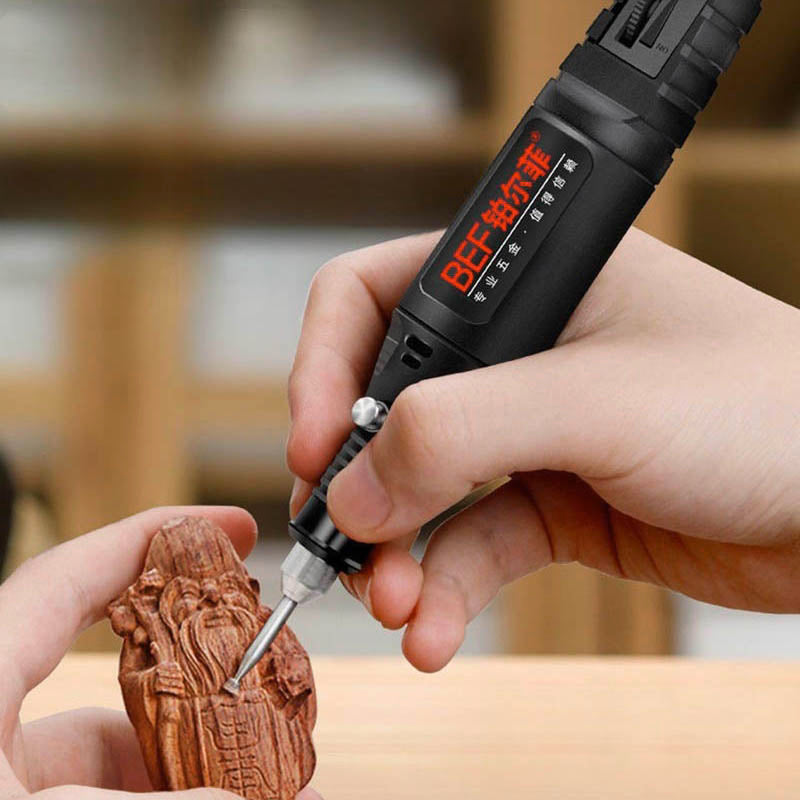 Mini Electric Carving Tool for Wood, Stone, Metal, Plastic with High Power Output