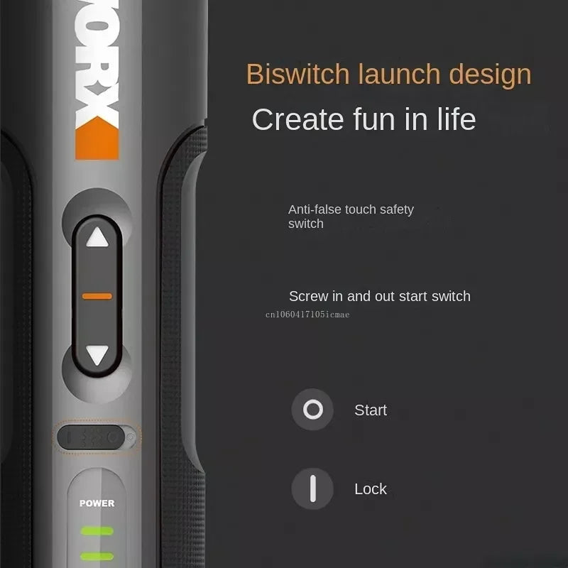 Rechargeable Electric Screwdriver Set – Compact, Multi-Torque, USB-C Charging, LED-Lit for Home & DIY