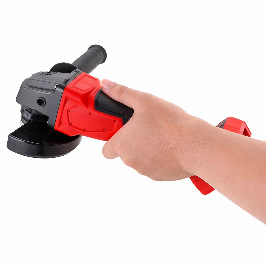 125mm Brushless Cordless Angle Grinder – 8,500RPM Power Tool Compatible with Milwaukee 18V Batteries, M14 Spindle, Heavy-Duty Cutting & Grinding for Electricians, Plumbers, and HVAC Professionals