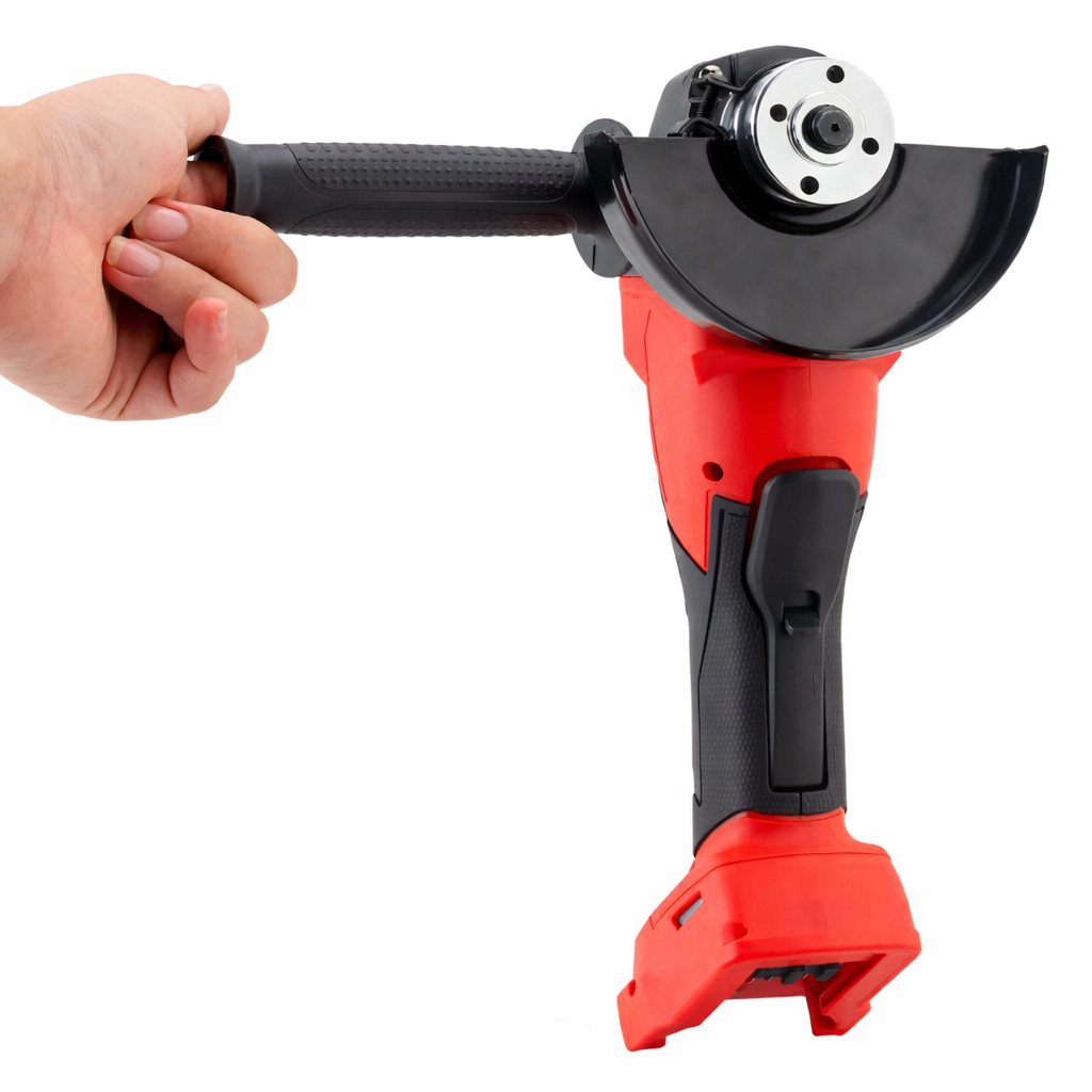 125mm Brushless Cordless Angle Grinder – 8,500RPM Power Tool Compatible with Milwaukee 18V Batteries, M14 Spindle, Heavy-Duty Cutting & Grinding for Electricians, Plumbers, and HVAC Professionals