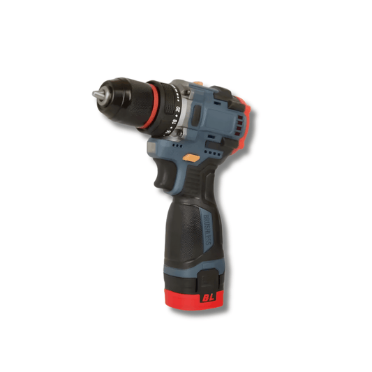 16.8V Brushless Cordless Drill Driver with 50Nm Torque, 2-Speed Control & Variable Speed - Rechargeable Electric Screwdriver for Electrical & Plumbing Maintenance, Home Renovation, Furniture Installation