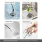 9-in-1 Drain Cleaning Tool Set – Fencing-Style Drain Clog Remover(1pcs), 20inch Drain Snake Hair Remover(6pcs) ＆ 18inch Spiral Pipe Cleaning Brush(2pcs) for Kitchen, Bathroom, and Floor Drains