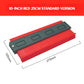 Contour Gauge with Lock - Precision Profile Shape Duplicator Tool | 5”/6’’/10”/15’’/20’’ Measuring Template for Woodworking, Flooring, Carpentry, Tiling & DIY Projects (ABS Material)