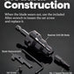 Power Conduit Reamer Tool Kit, EMT Deburring Tool with Replaceable Blade, 1/4" Hex Shank, No. 2 Square Bit, for 1/2", 3/4" & 1" Conduit