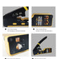 EZ Pass-Through RJ45 Crimping Tool, 3-in-1 Ethernet Cable Crimper with Cutter & Stripper, Dual 8P/6P for Pass-Through & Standard RJ45/RJ11 Connectors, Cat5e/Cat6