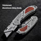 Heavy-Duty Stainless Steel Utility Knife – Foldable Wallpaper & Craft Knife with Tungsten Steel Reinforcement