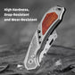 Heavy-Duty Stainless Steel Utility Knife – Foldable Wallpaper & Craft Knife with Tungsten Steel Reinforcement