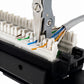 SR-PD12 Lightweight Multi-Function Punch Down Tool | Structured Cabling Tool for Keystone Jacks, Patch Panels & 110 IDC Termination