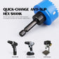 SR-HS03 M42 Cobalt Bi-Metal Hole Saw Kit, Ultra-Thin Multi-Tooth Hole Cutter Set with Quick-Change Hex Shank for Electrical Boxes, Sheet Metal, Plastic & Cable Trays (20/25/32mm)