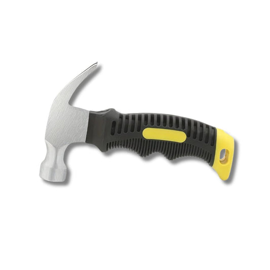 Mini Ramshorn Hammer / Claw Hammer 160mm - Lightweight High Carbon Steel Carpentry Tool for Window Breaking & Home Decoration