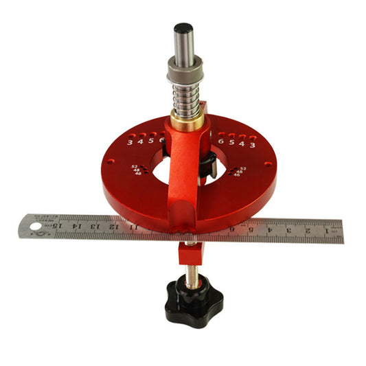 Multi-Functional Self-Contained Fixture 35mm Door Hinge Jig for Hinge Hole Drilling, Wood Mortise Hole Drilling, Vertical Hole Drilling
