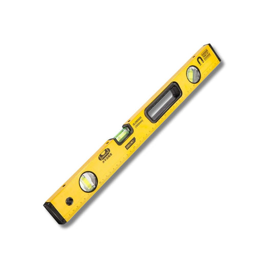 Precision Magnetic Spirit Level – Shockproof Aluminum Ruler with 3-in-1 Angle Measurement (0°, 45°, 90°) & Fluorescent Bubbles