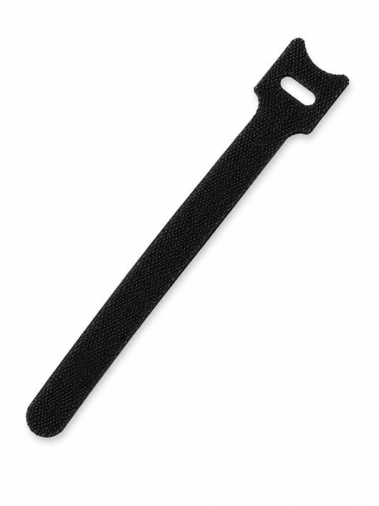 100pcs Reusable T-Head Hook & Loop Cable Ties - Back-to-Back Nylon Wire Management Straps for Server Racks, Network Cabinets, Data Centers & Home Office