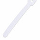 100pcs Reusable T-Head Hook & Loop Cable Ties - Back-to-Back Nylon Wire Management Straps for Server Racks, Network Cabinets, Data Centers & Home Office