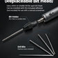 SR-SD18D Mini Electric Screwdriver Kit | 0.6N·m High-Torque 3-Setting Precision Screwdriver | 26 Bits, 3mm Universal Chuck for Drilling, 3 LED Lights for Computer, Phone, Electronics Repair
