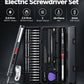 SR-SD18D Mini Electric Screwdriver Kit | 0.6N·m High-Torque 3-Setting Precision Screwdriver | 26 Bits, 3mm Universal Chuck for Drilling, 3 LED Lights for Computer, Phone, Electronics Repair