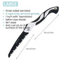SK7 Steel Folding Hand Saw – Laser-Hardened Triple-Tooth Blade for Effortless Tree Pruning, Bamboo / Softwoods Cutting, DIY & Carpentry