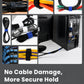 SR-CT811R Tear-Off Back-to-Back Hook & Loop Cable Tie Roll | Reusable Cable Wrap for Network Cabling, Server Rooms, Home & Office Cable Management. Ideal for Ethernet, Fiber, Power, HDMI, USB & more.