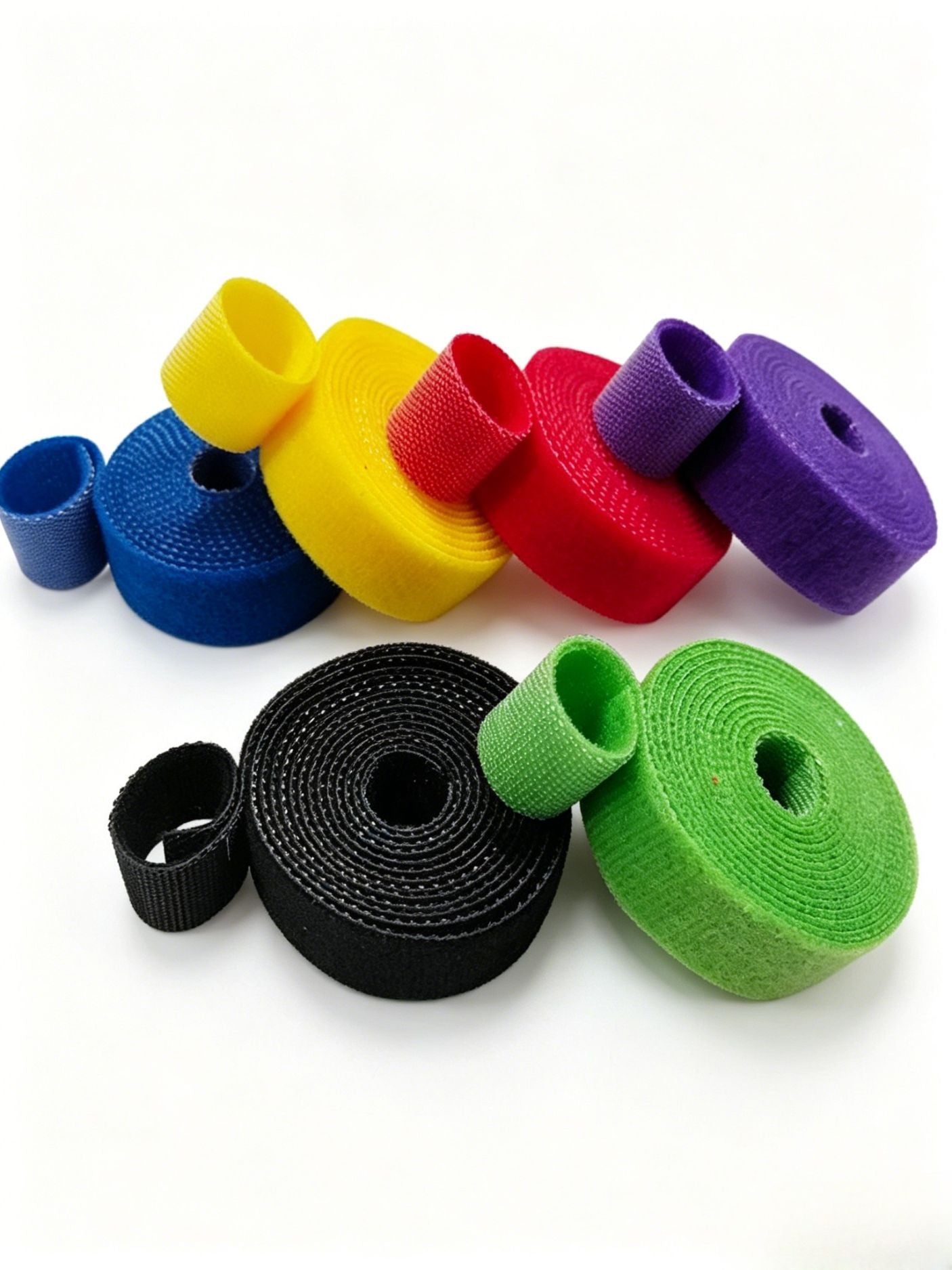 SR-CT811R Tear-Off Back-to-Back Hook & Loop Cable Tie Roll | Reusable Cable Wrap for Network Cabling, Server Rooms, Home & Office Cable Management. Ideal for Ethernet, Fiber, Power, HDMI, USB & more.